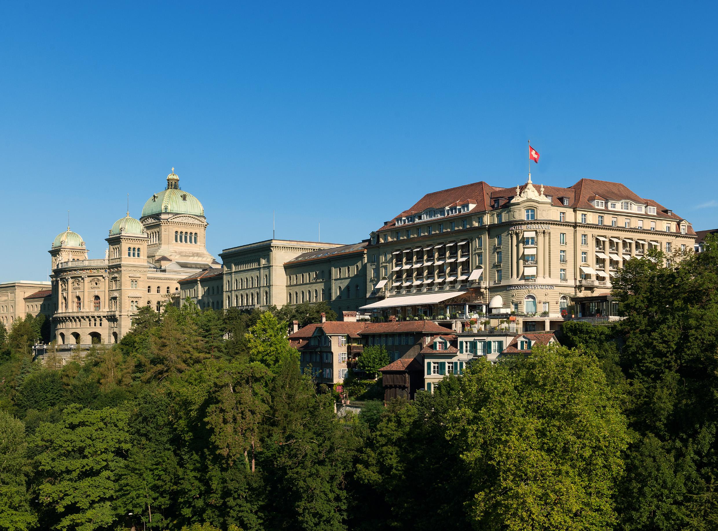 Hotel Bellevue Palace Bern Eksteriør billede