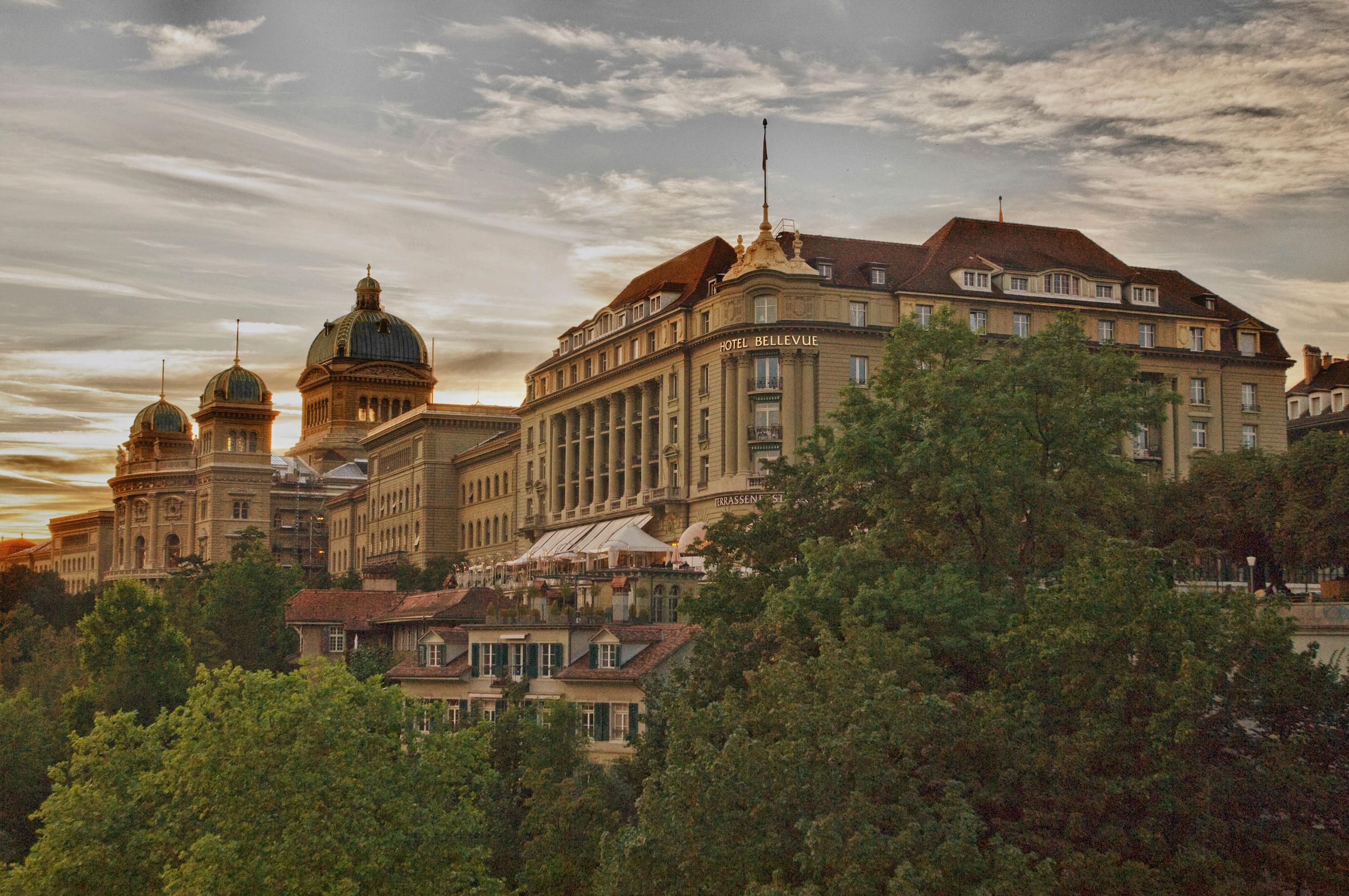 Hotel Bellevue Palace Bern Eksteriør billede